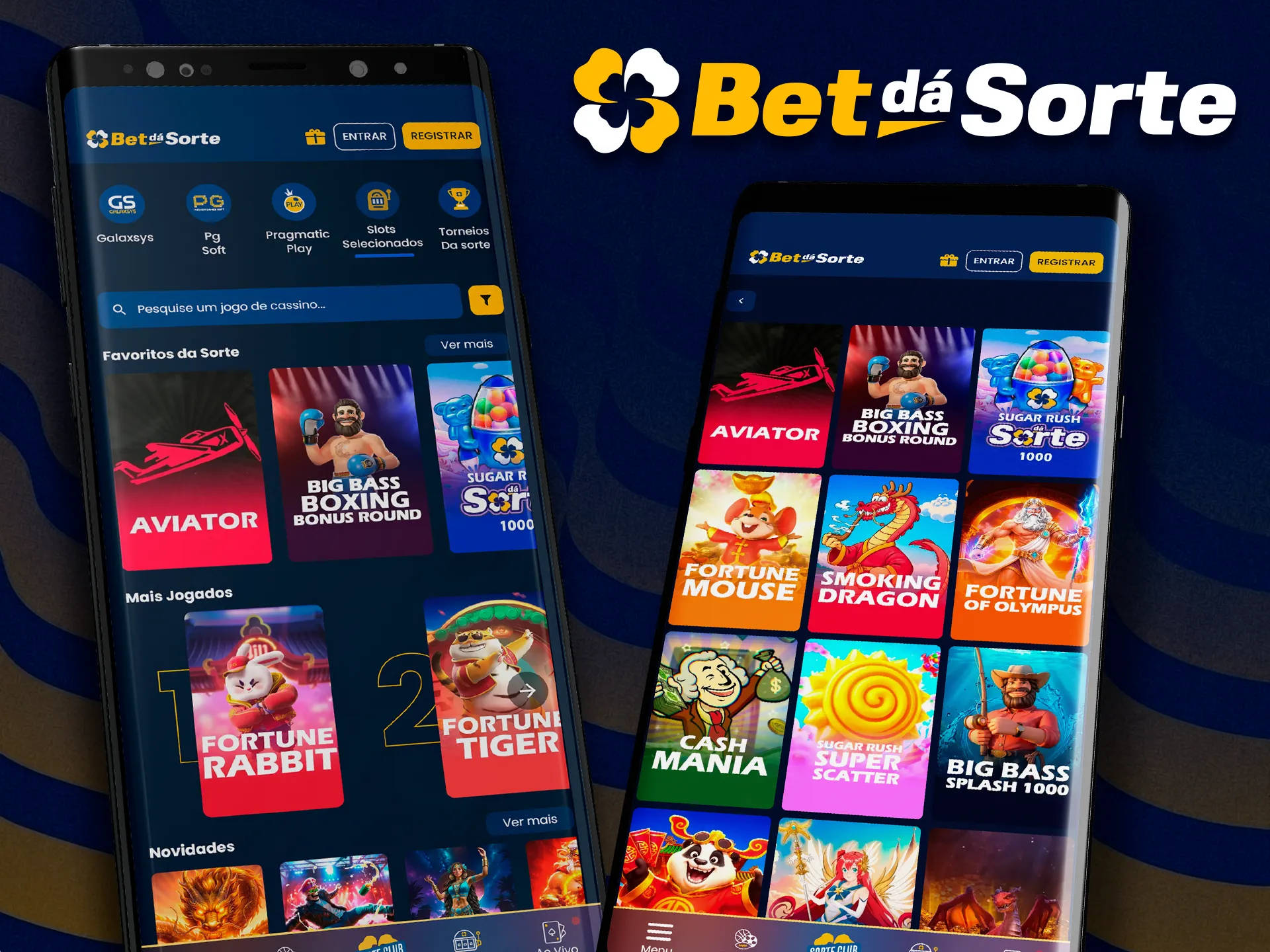 Jogos de cassino otimizados para o aplicativo Bet da Sorte.