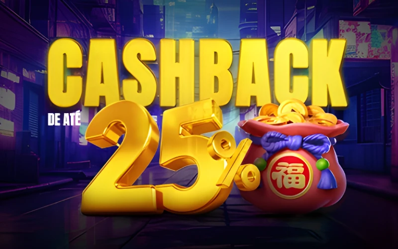 Receba seu Cashback diário de 25% sobre perdas líquidas na MultiBet.