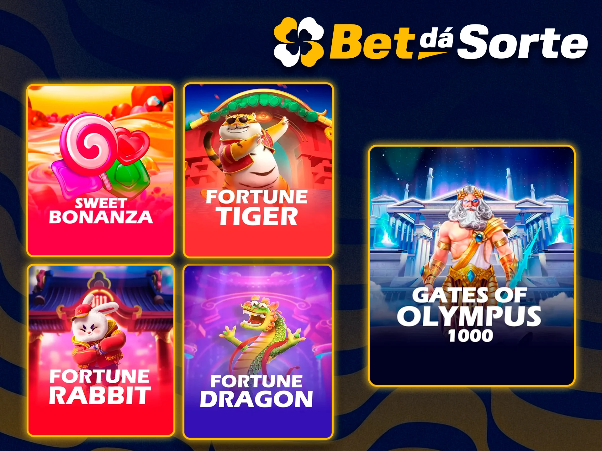 Máquinas caça-níqueis populares entre jogadores da Bet da Sorte.